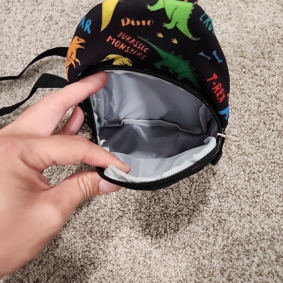 Kids Dinosaur Crossbody multicolor with adjustable strap - Picture 2 of 5